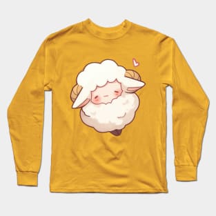 Cute Sheep Love Long Sleeve T-Shirt